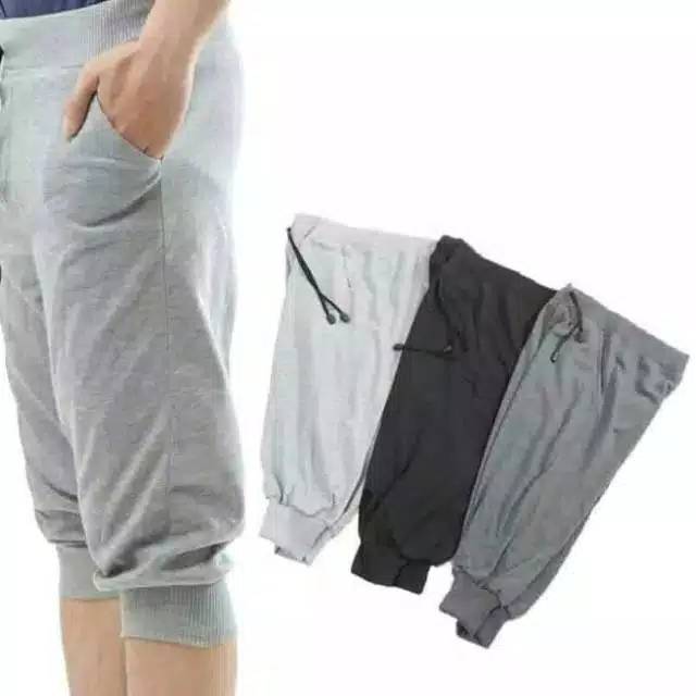 CELANA JOGER 3/4  POLOS ABU MISSTY