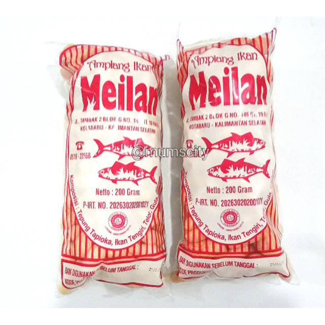 

Amplang Ikan Tenggiri Meilan - Kemasan Medium
