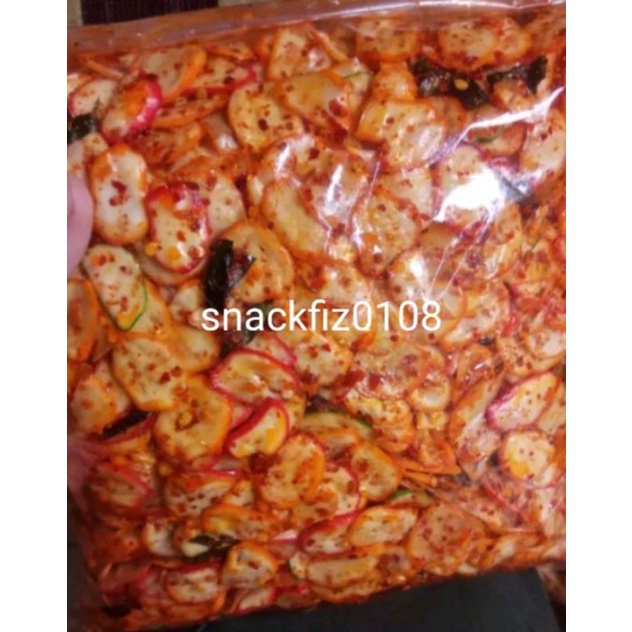 

seblak kerupuk bawang pedas isi 500g