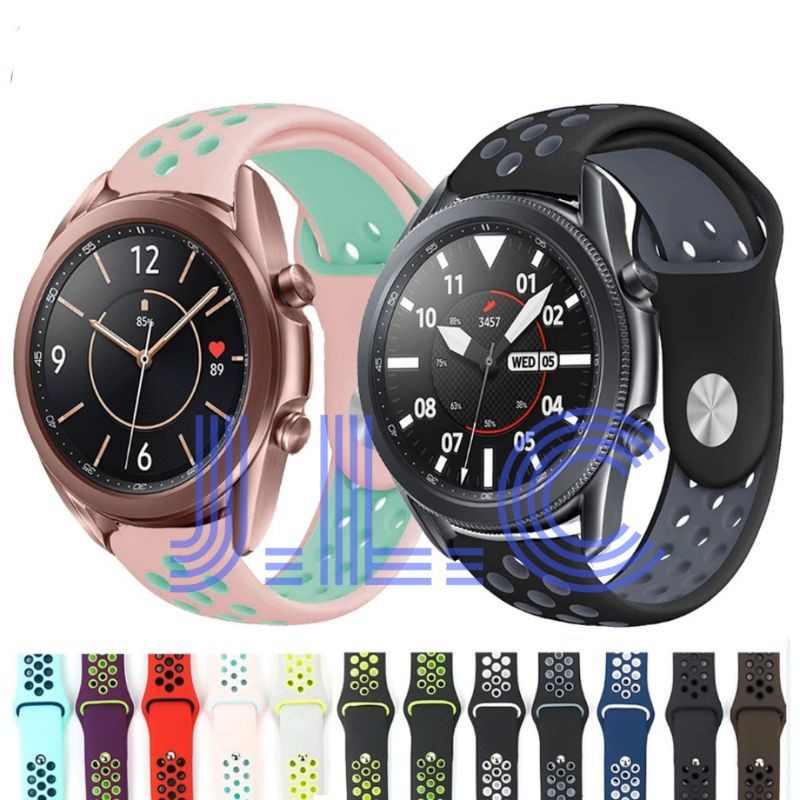 Original Strap Nike Volt Watch Band Samsung Galaxy Watch 3 41mm Tali Jam Tangan Sport Olahraga Watch