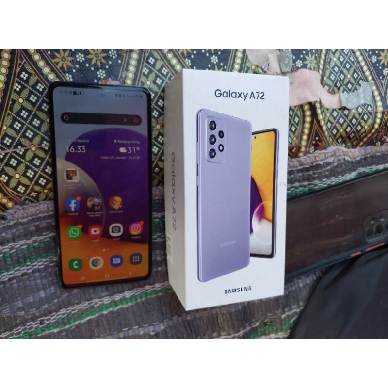 SAMSUNG GALAXY A72 SECOND