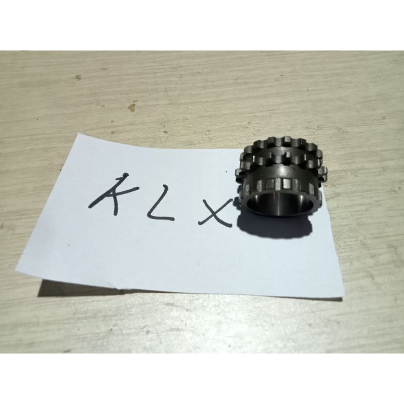 gigik gigi timing gigi sentrik Kruk as drek as KLX KLX original klx