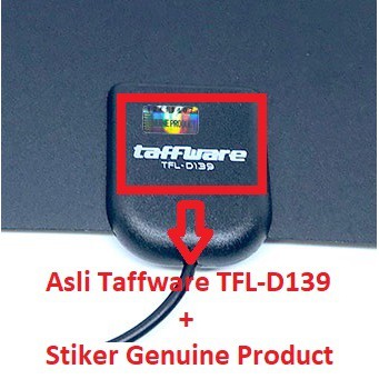 Taffware Antena TV Digital DVB-T2 4K High Gain 25dB - TFL-D139 TAFFWARE ORIGINAL