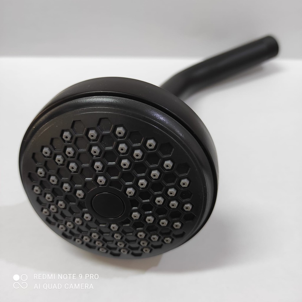 Wall Shower tembok 4inch murah HITAM WS215-Shower tanam BLACK E14