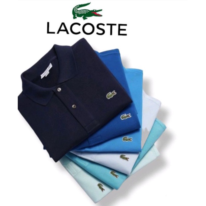 Kaos Kerah Lacoste Classic Fit Polo Shirt Pria Original  Quality Premium