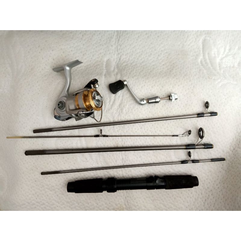 Joran kail pancing DAIWA Minispin & Reel DAIWA Sweepfire 1000