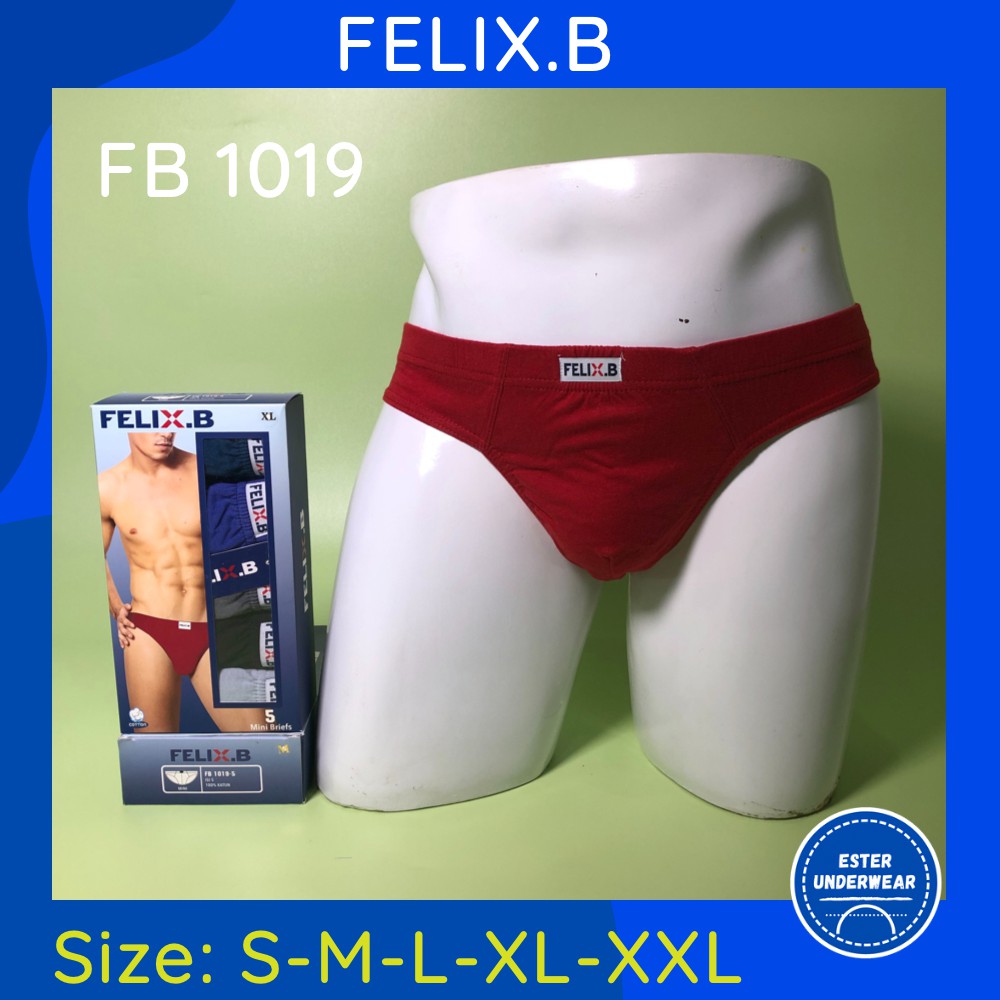 Celana Dalam Pria Felix.B FB 1019 isi 5 pcs