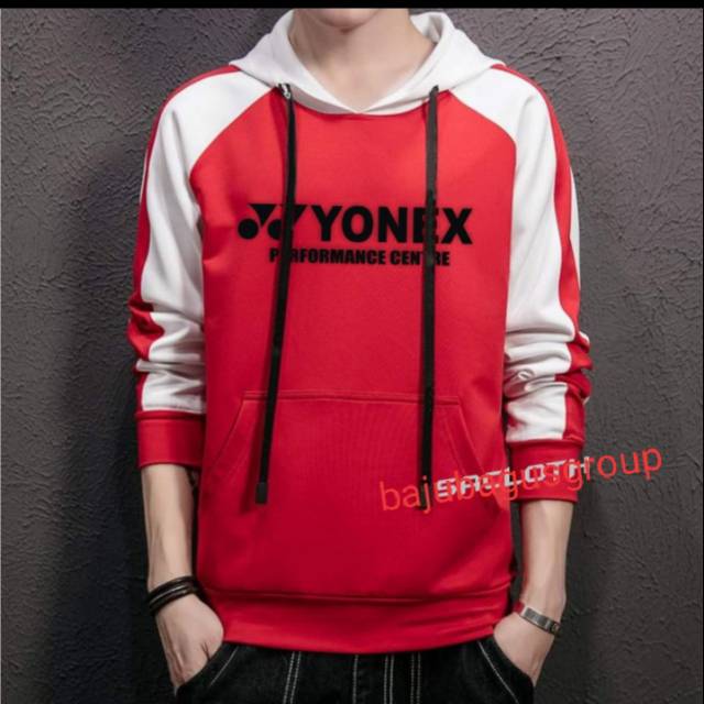 Bajubagusgroup jaket Hoodie Yonex badminton