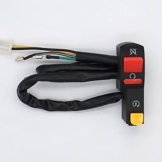 Saklar Tombol On OFF + Stater Engine Saklar Motor 2 Tombol + Starter