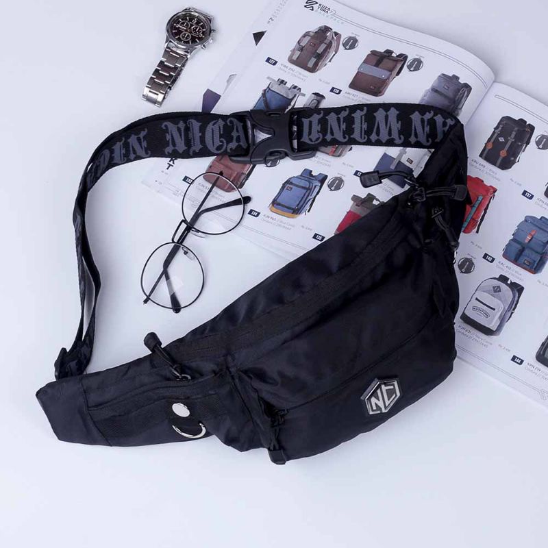 Tas Selempang Pria Terbaru Stylish Premium Material | Waist Bag Distro Trex