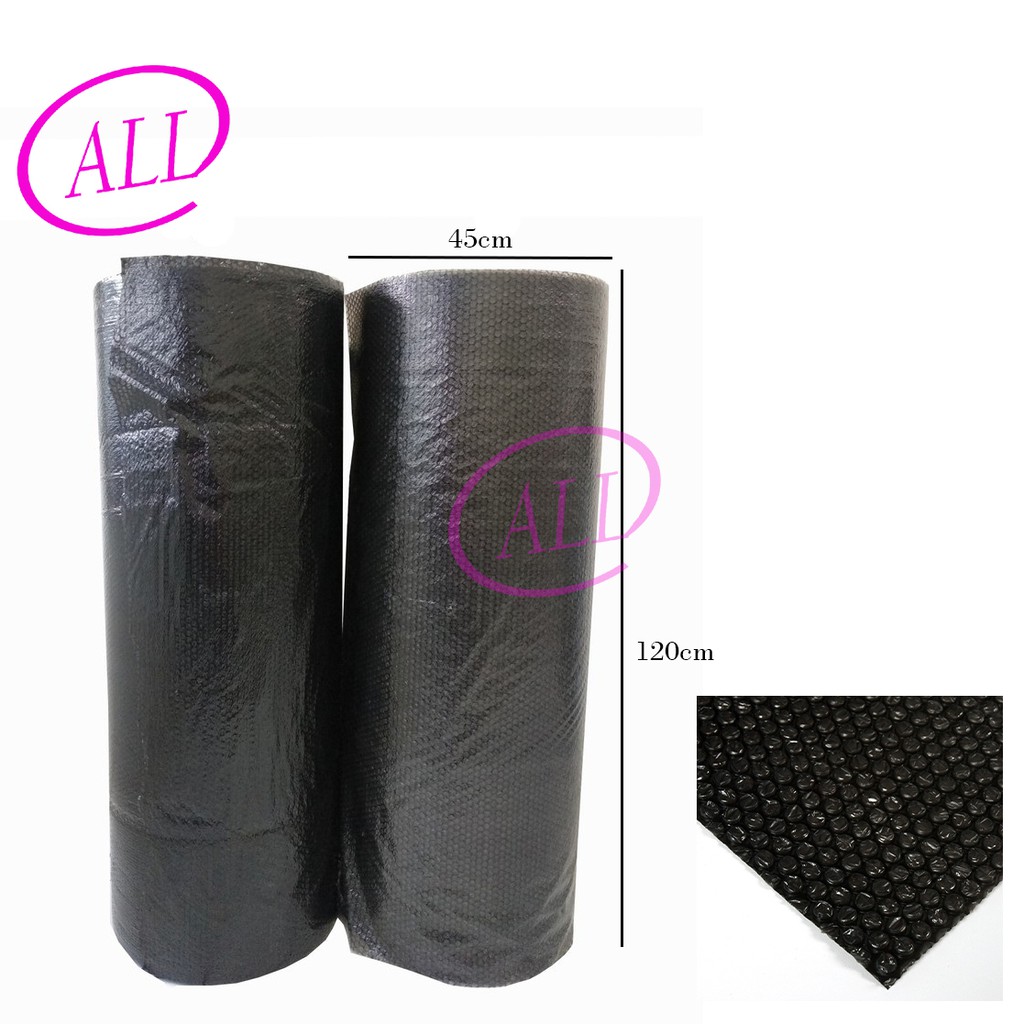 

Bubble Wrap warna hitam Jakarta plastik buble warp 1 roll gelembung