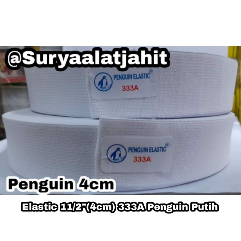 Karet Penguin 11/2in/3.8cm (333A) Putih @28Y/pcs =29.900/1pcs