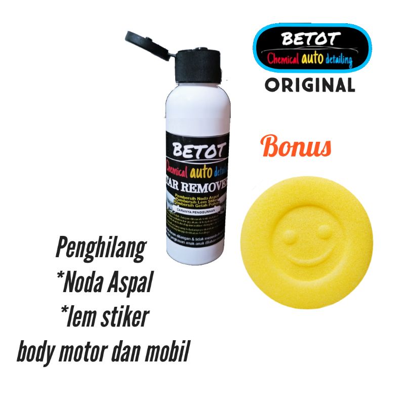 Tar Remover Pembersih Noda Aspal - Penghilang Bekas Lem Stiker - Getah Pohon betot