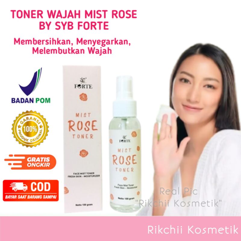 Jual Syb Toner Mist Rose / Toner Wajah Bpom / Toner Wajah Whitening ...