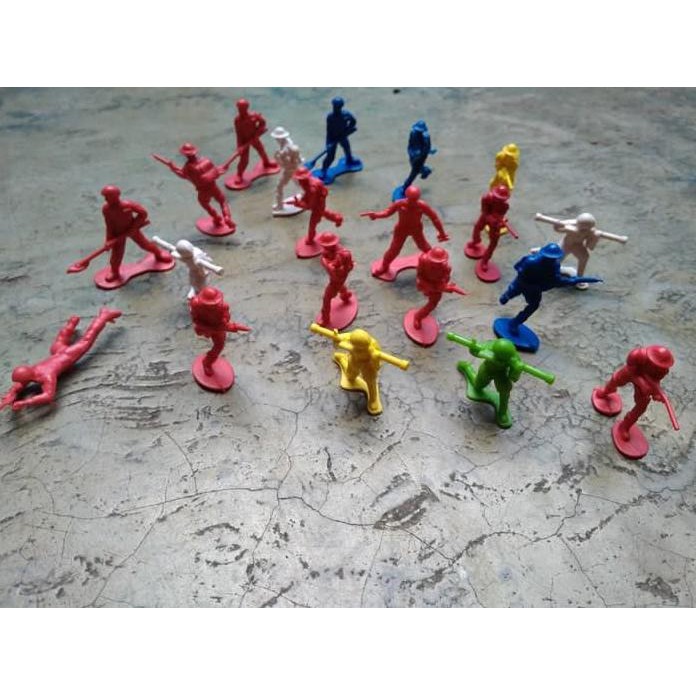 Mainan Set 30 Pcs Soldier Tentara Combat