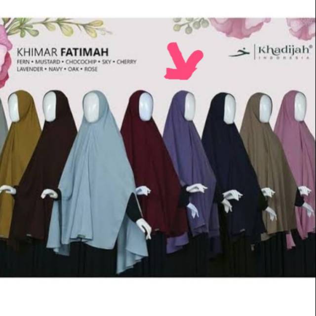 Preloved khimar fatimah khadijah indonesia