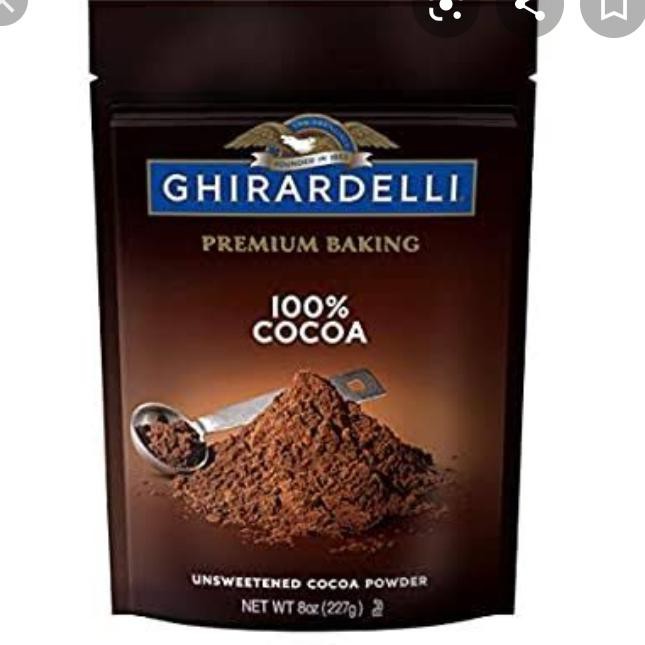 

GHIRARDELLI 100% COCOA UNSWEETENED COCOA POWDER 227GR