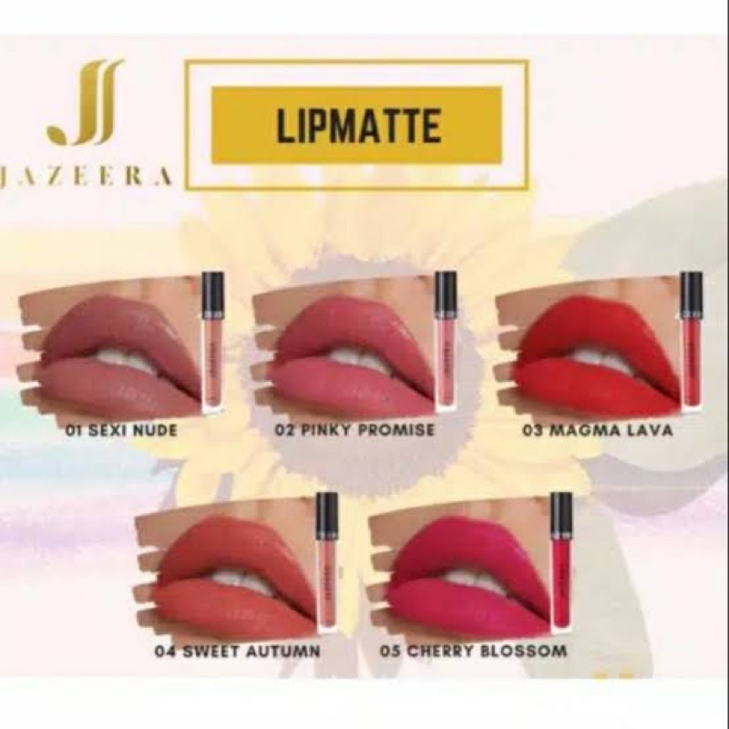 Jazeera matte lip cream