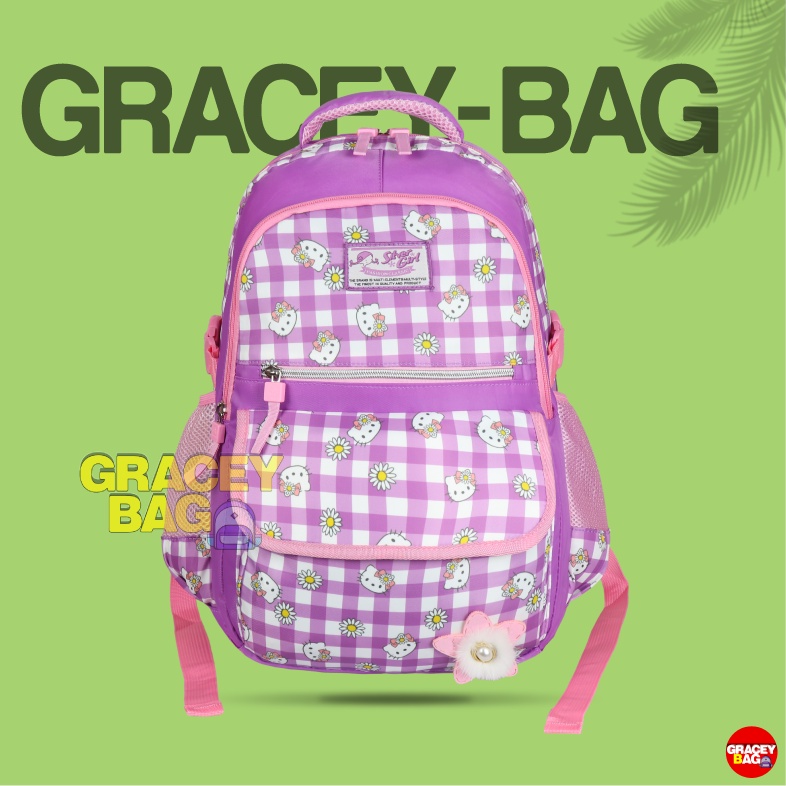 GB-75912F Tas Ransel Anak Perempuan / Remaja Silvergirl