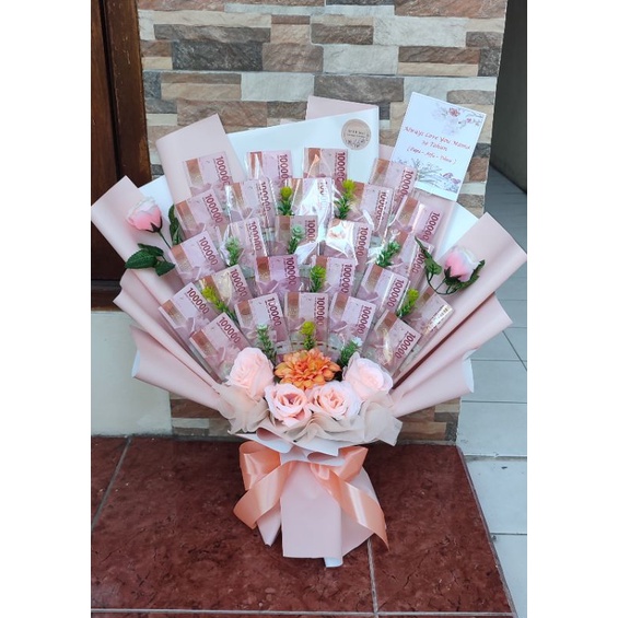 Bouquet uang ASLI / Graduation / Hadiah
