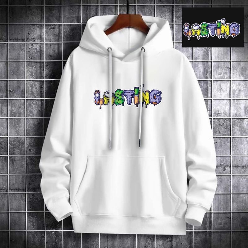 SWEATER HODDIE UNISEX PRIA WANITA ( LASTING ) HODDIE DISTRO BAHAN FLEECE TEBAL MODEL TERBARU