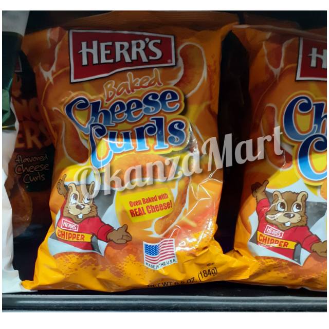 

Herrs Cheese Curls 184gr