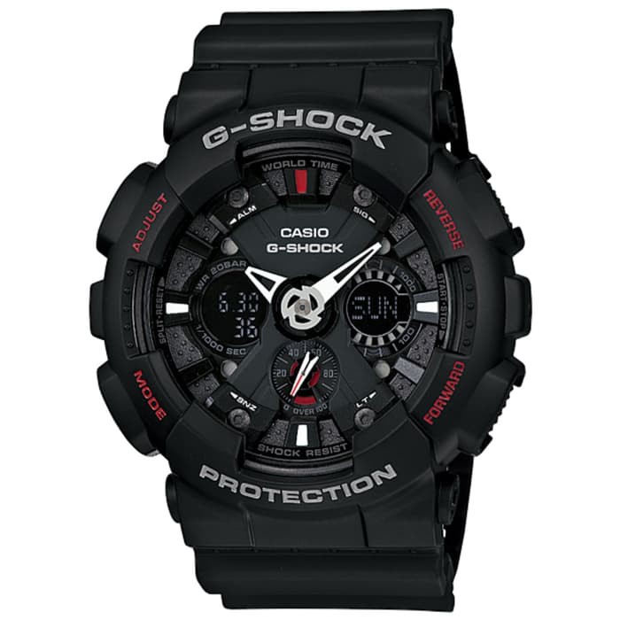 Dijual CASIO G-SHOCK GA-120-1A / GSHOCK GA120-1 ORIGINAL & BERGARANSI terbaik