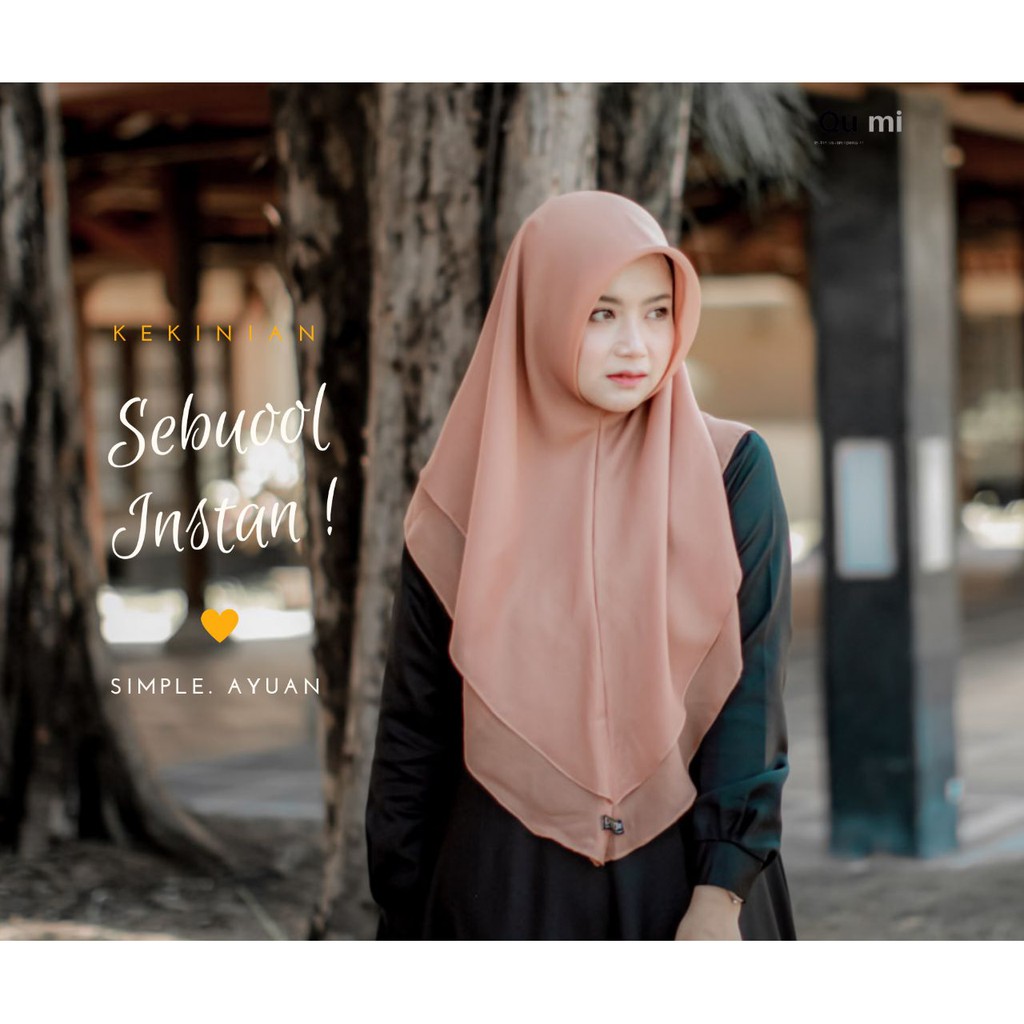 Hijab Sebuool Instan