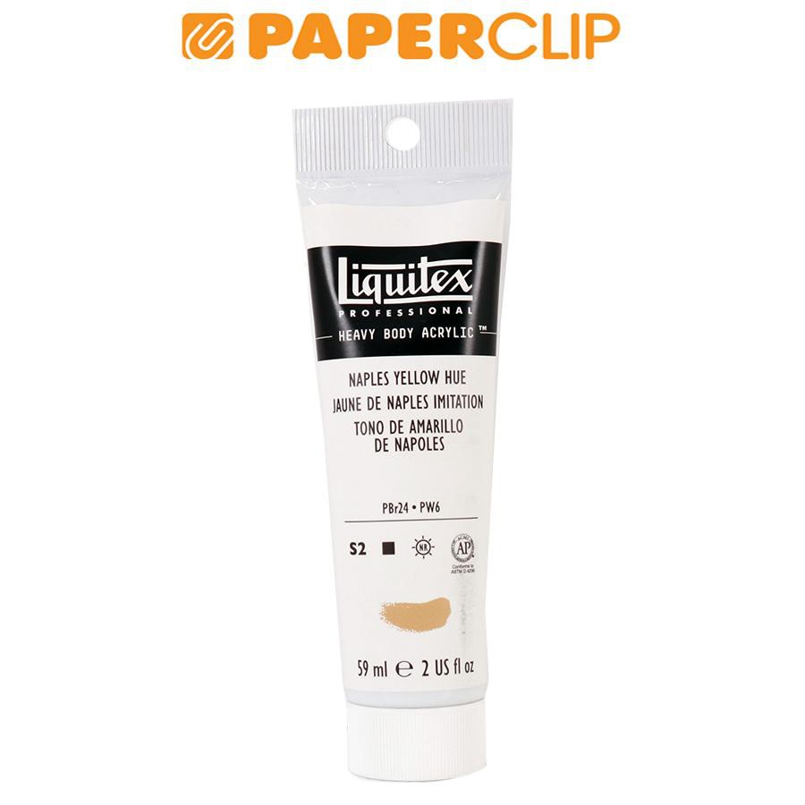

ACRYLIC LIQUITEX HEAVY BODY S2 59ML NAPLES YELLOW HUE 1045601