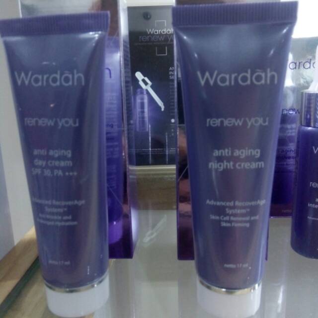 Night Cream renewyou anti aging wardah