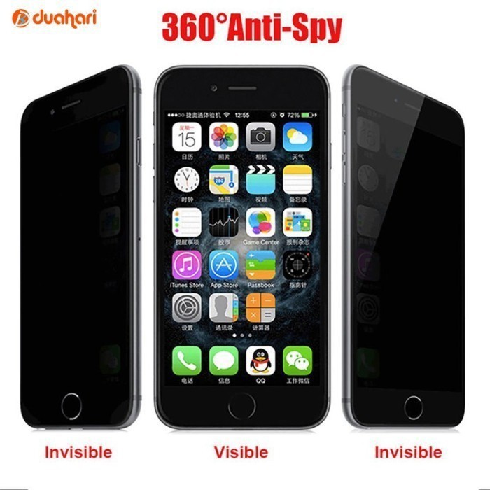 REALME 6/6 PRO/NARZO TEMPERED GLASS ANTI SPY PRIVASI