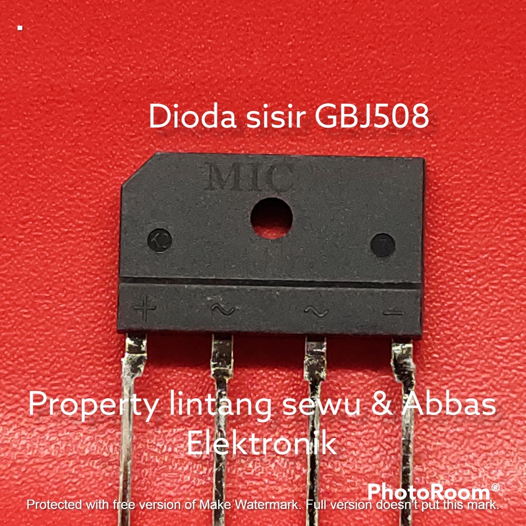 DIODA BRIDGE SISIR GBJ508 GBJ 508