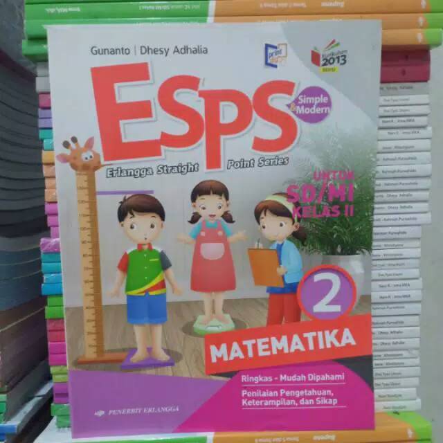 Buku paket esps sd kelas 2 pelajaran matematika kurikulum 2013