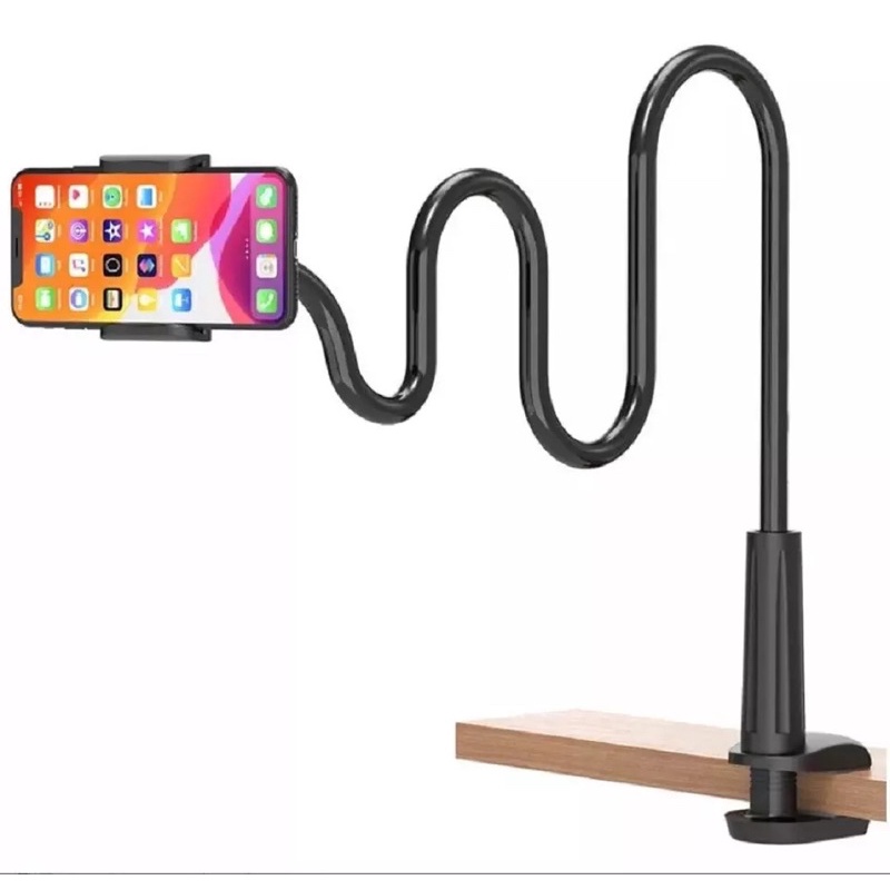 Lazypod phone holder jepitan hp ponsel dimeja kasur kursi