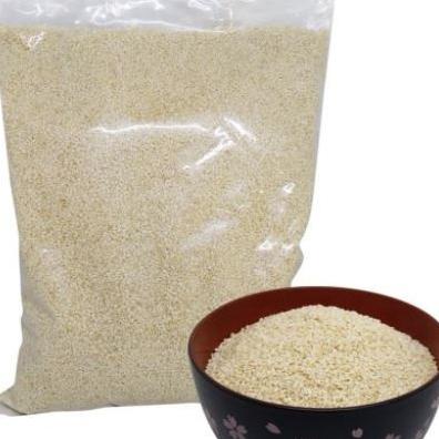 

Biji Wijen Putih ORGANIC White Sesame Seed 1kg Grade A Premium