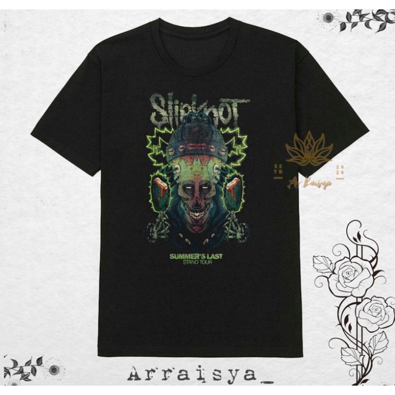 Kaos SlipKnot original/T-shirt Slipknot original/Kaos SlipKnot/T-shirt slipknot/Koas dheath metal/T-