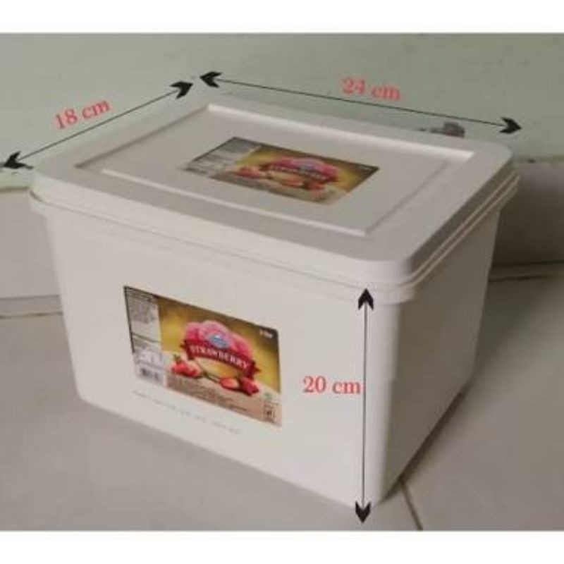 box ice cream 8 liter ( bekas es krim)
