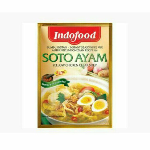 

INDOFOOD BUMBU INST SOTO AYAM 45G RAMAYANA CENGKARENG