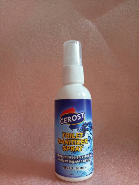 CEROST Sanitizer Spray membunuh Virus &amp; kuman dalam 5 detik TOILET SANITIZER HAND SANITIZER