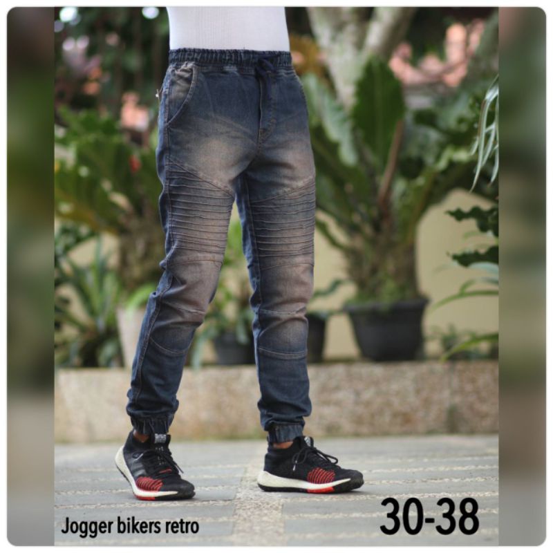 Celana Jeans Pria Jumbo/Celana Joger Jeans Pria Jumbo/Jeans Pria Bikers Original Handmade/Celana Pan