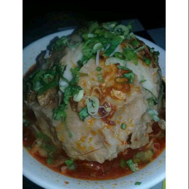 

Baso ikan mercon jumbo khas malimping