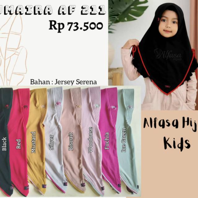 Humaira kids AF 211 by alfasa hijab