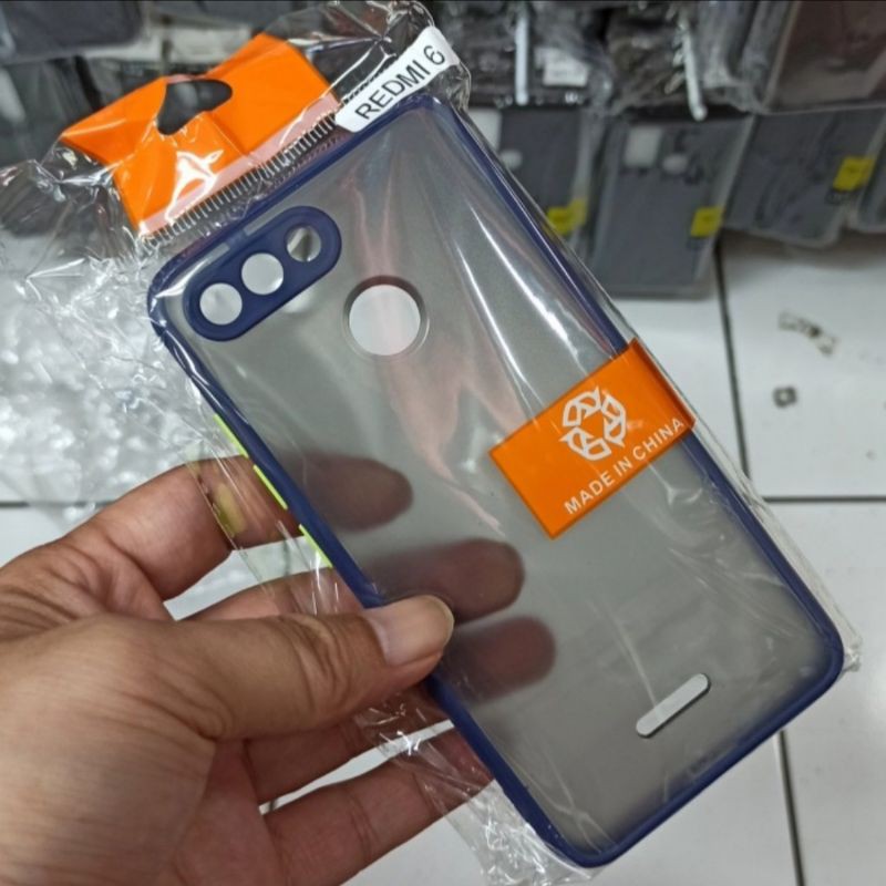 Xiaomi Redmi 6 case fuze dove doff matte colour warna