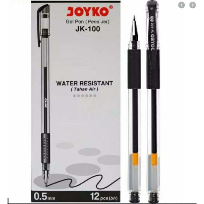 

Pen Bolpen Gel JK-100 joyko 0.5 mm