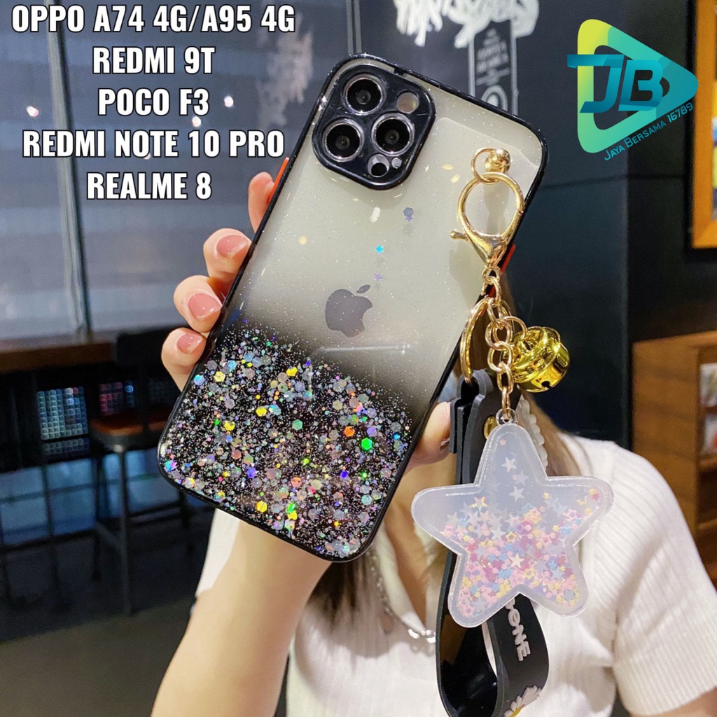 Y014 SOFTCASE FUZE GLITTER PELINDUNG KAMERA XIAOMI REDMI 9T NOTE 10 PRO POCOPHONE F3 JB5536