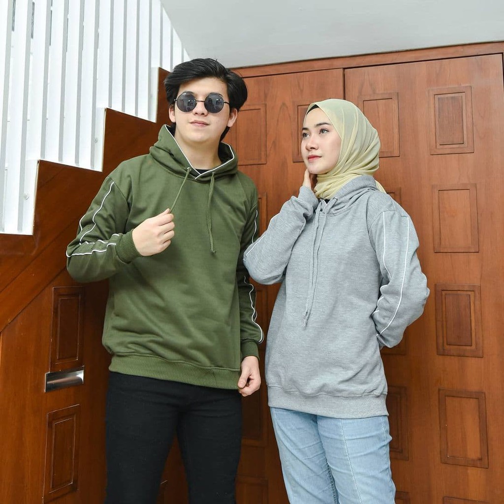 Nara Grosir - List Hodie Sweater l Sweater Hodie Pria dan Wanita