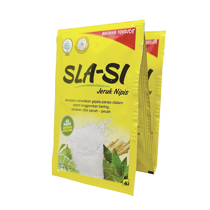

Bintang Toedjoe SLA-SI Jeruk Nipis - Minuman Serbuk - Paket 3 sachet