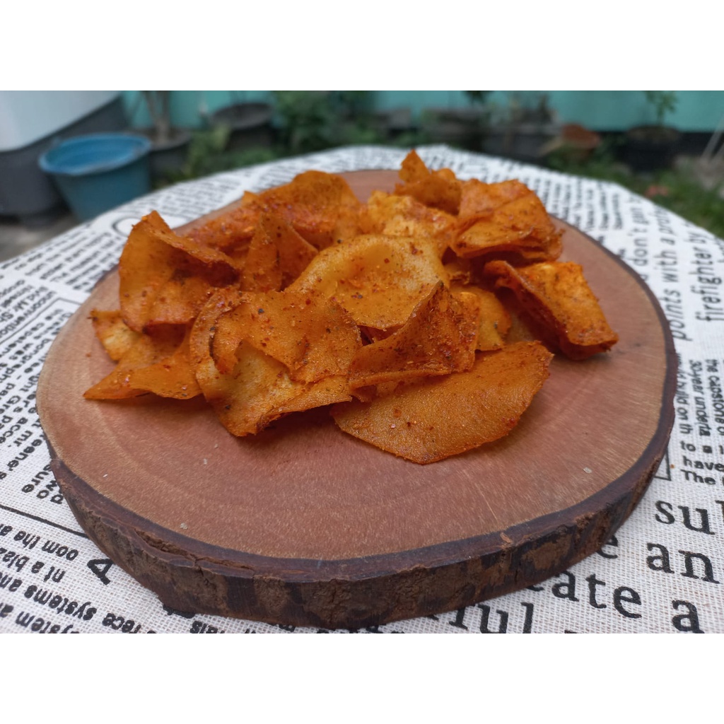 

Keripik Pedas daun jeruk spesial /umkm/asararamenan/oleh oleh bandung