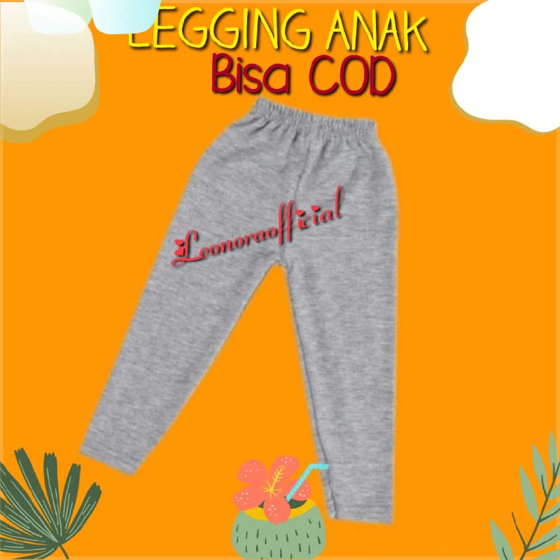 Legging Anak Perempuan Bisa COD ukuran S-XXL usia 2 Sampai 16 Tahun