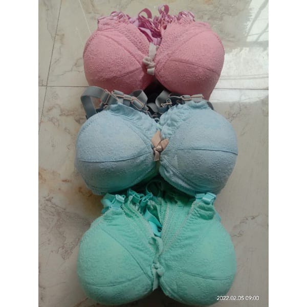 Bh Bandung bh brukat tanpa kawat